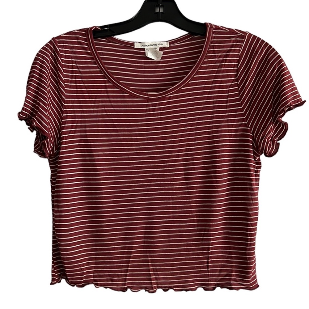 Women’s | CAUTION TO THE WIND | cropped tee